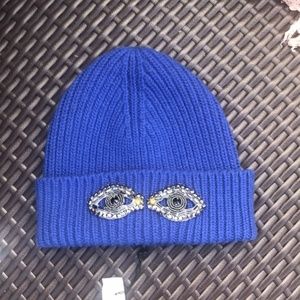 BCBGmaxazria new blue wool hat